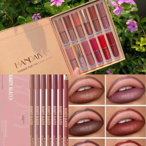 Handaiyan Lipstick + 12pcs Lip Liner Combbo Set